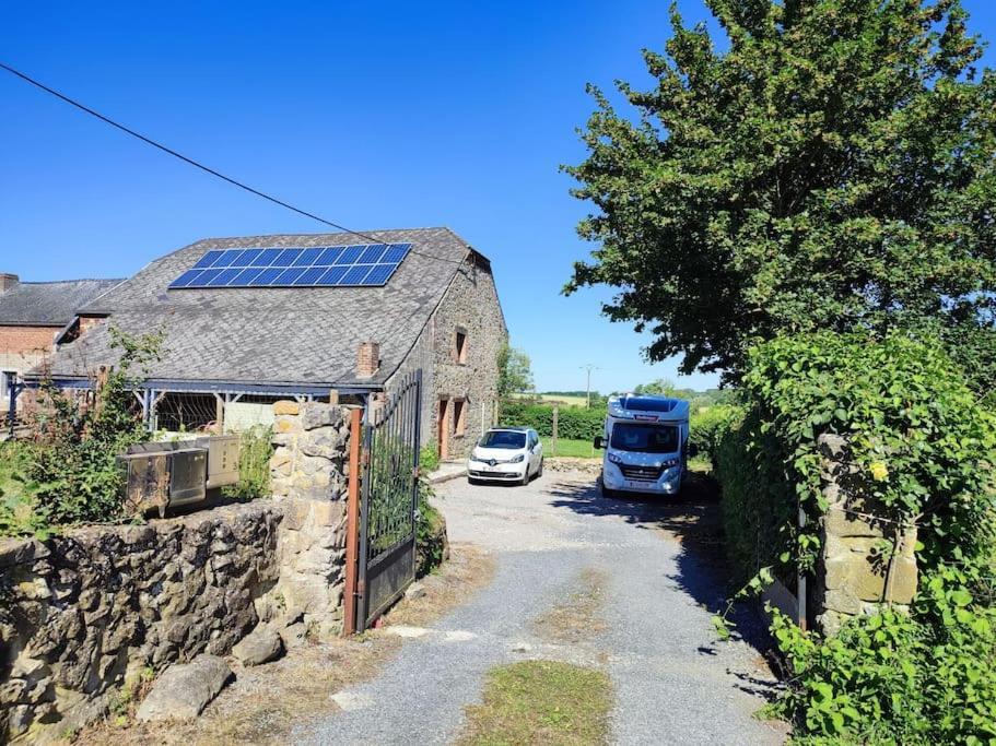 Le Champs Des Lievres Beaumont Exterior foto