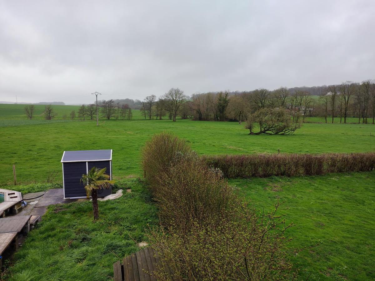 Le Champs Des Lievres Beaumont Exterior foto